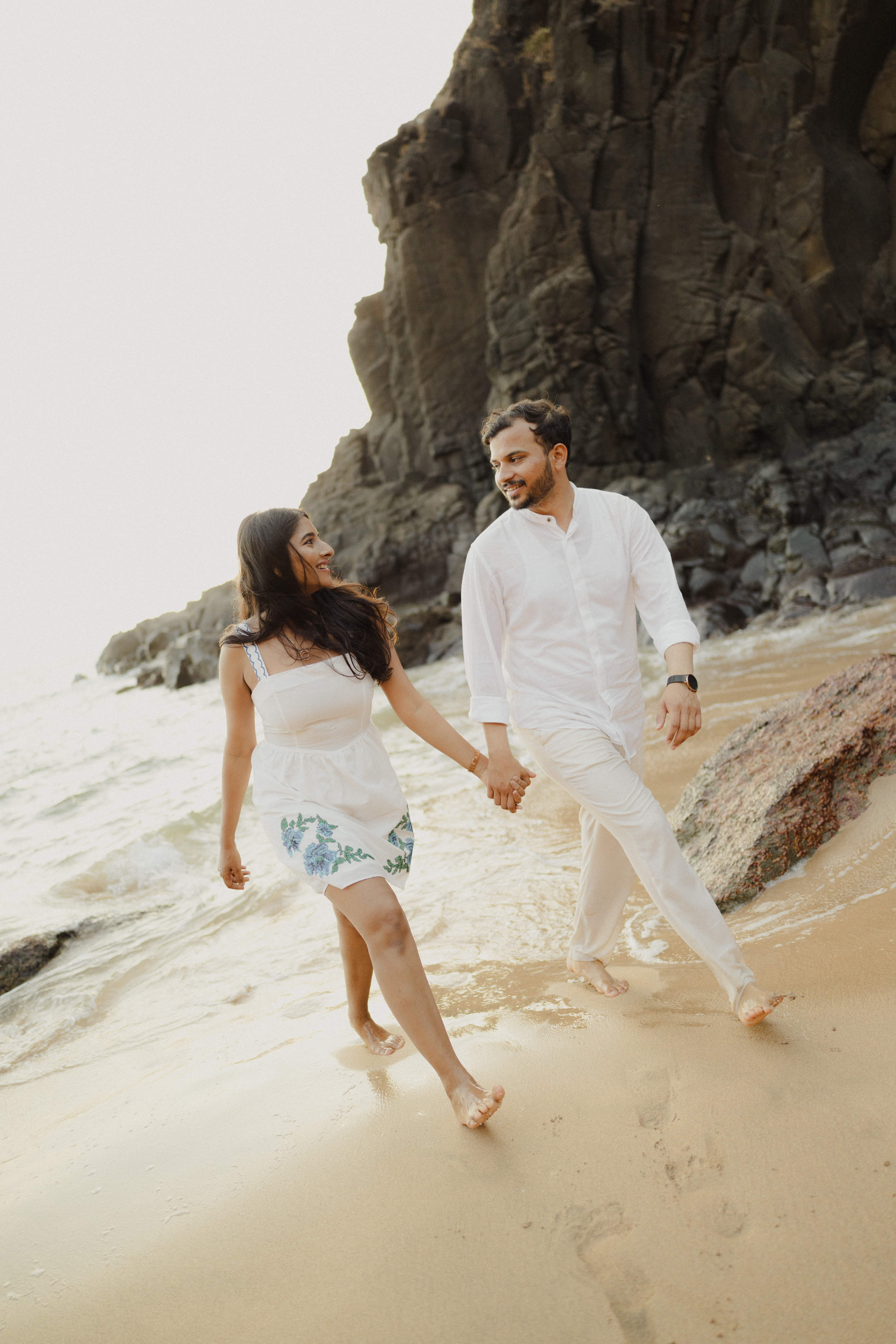Pre-wedding — gentle embrace